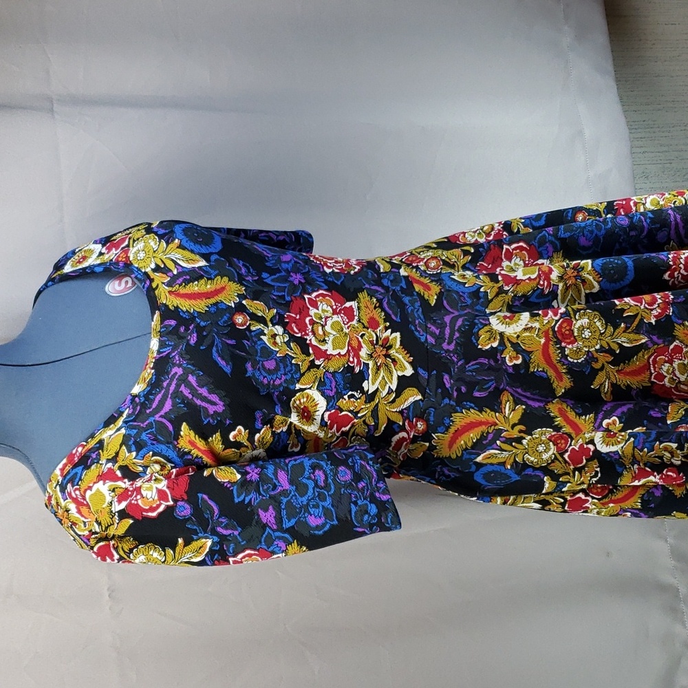 Lularoe A Line Crew Neck Dress sz 2XL - Picture 3 of 8